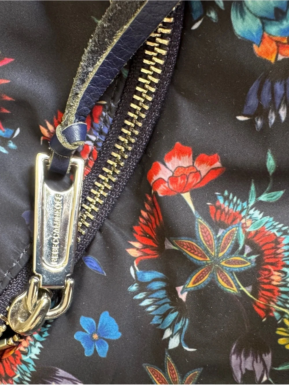 New Rebecca Minkoff Floral Print Nylon Julian Backpack Bag - Flowers